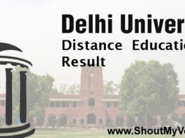 Find Delhi University Distance Education Result