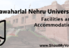 Jawaharlal Nehru University Facility Fees accommodation