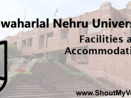 Jawaharlal Nehru University Facility Fees accommodation