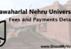 jnu Fees and Payments Details