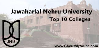 Jawaharlal Nehru University Top 10 Colleges