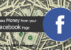 Make Money from your Facebook Page