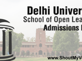 Procedure for Taking Admission in DU