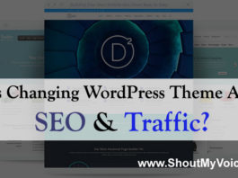 wordpress theme affect seo & traffic