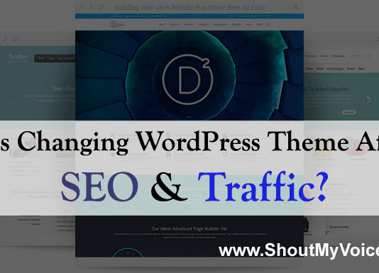 wordpress theme affect seo & traffic