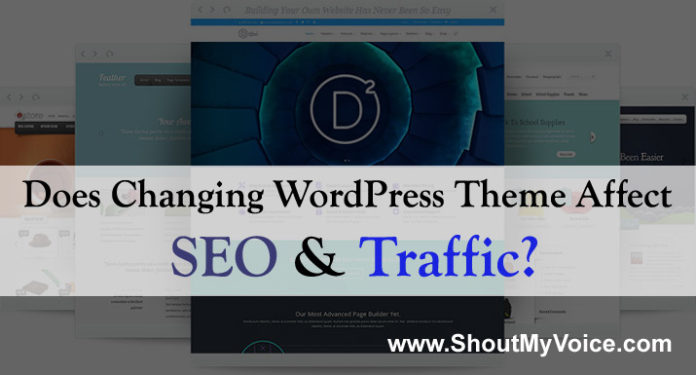 wordpress theme affect seo & traffic