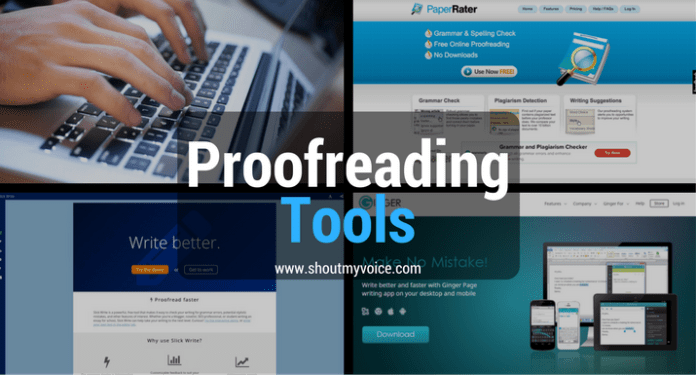 Proofreading Tools