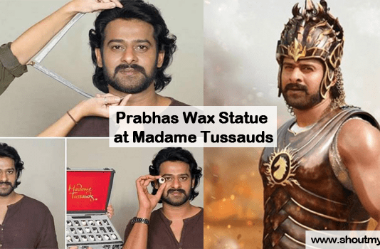 Prabhas Wax Statue