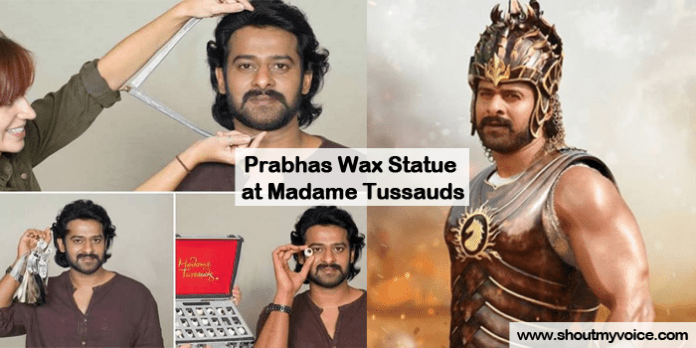 Prabhas Wax Statue
