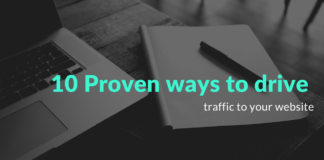 10 Proven ways to drive traffic to your website