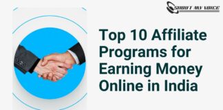 Top 10 Affiliate Programs for Earning Money Online in India