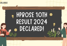 HPBOSE 10th Result 2024